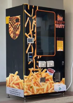 Chips de calor doce em flocos dourados para máquina de venda automática