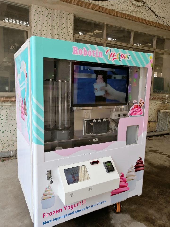Máquinas de venda automática de sorvetes; Máquina de venda automática de suco de laranja