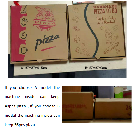 Pa-C6-uma máquina de pizza de venda ao ar livre