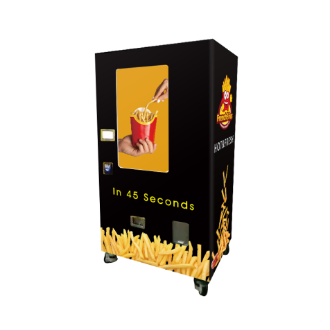 Máquina de venda automática de batatas fritas quentes