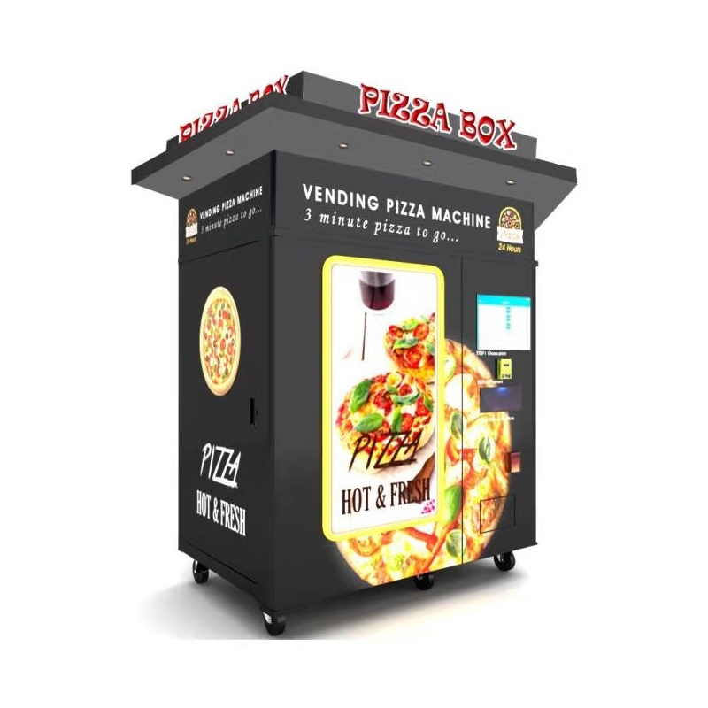 máquina de venda automática de pizza